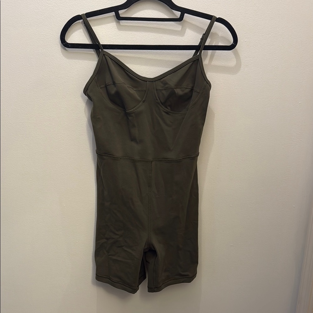 Olive Green Aritzia Unitard